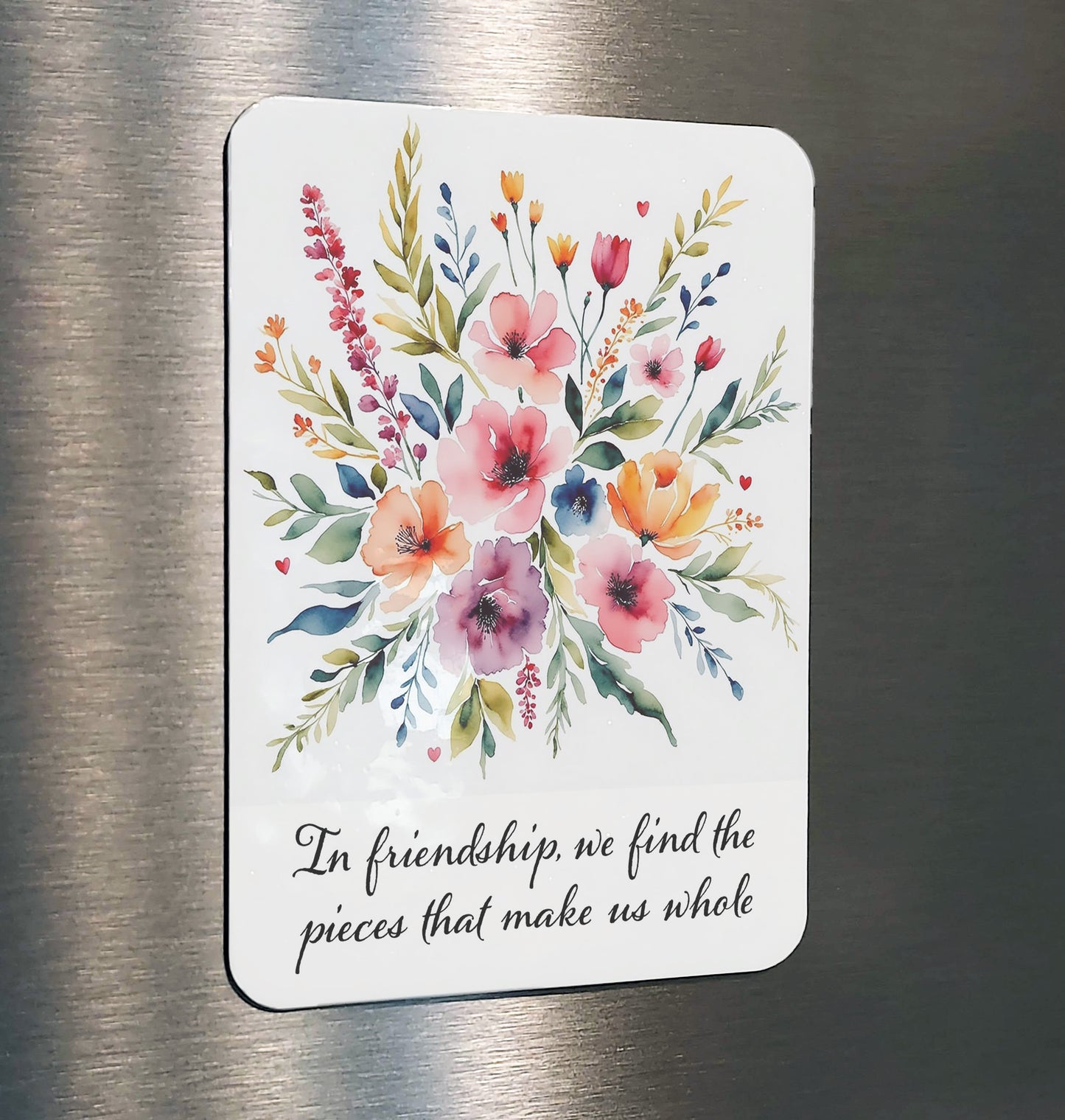 Love in Bloom Watercolor Style Greeting Card