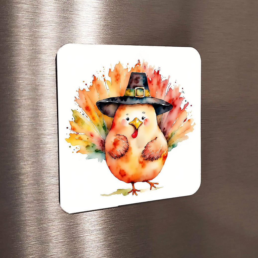 Tom Tom Watercolor Style Thanksgiving Turkey Art