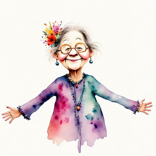 Always Watercolor Style Friend Greeting Card
