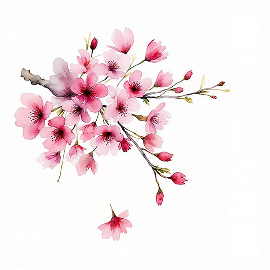 Be Still Watercolor Style Sympathy Greeting Card