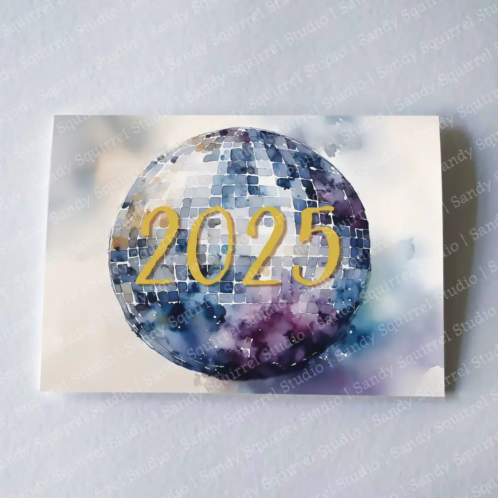 2025 New Year’s Card Wholesale Notecard