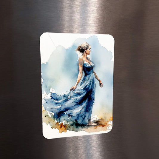 ’Azure Dream’ Sublimated Image Magnet