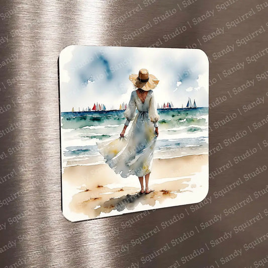 ’Coastal Palette’ Sublimated Image Magnet