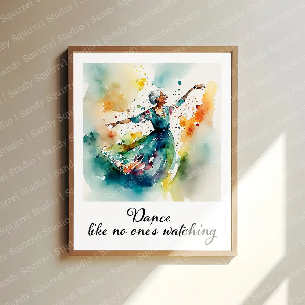 ’Dance’ Original Whimsical Art Home Decor Wall Print