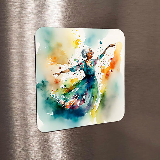 ’Dance’ Sublimated Image Magnet