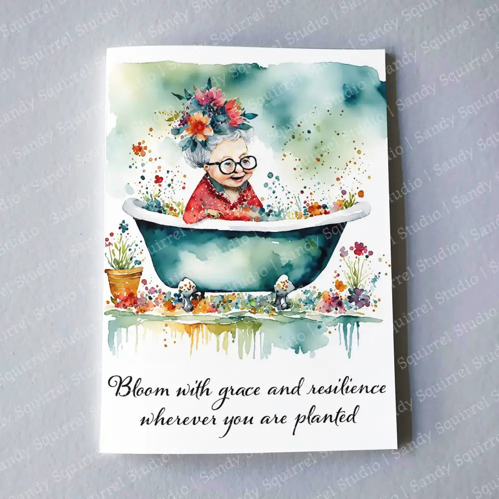 Grow 5X7 Greeting Card Wholesale Notecard