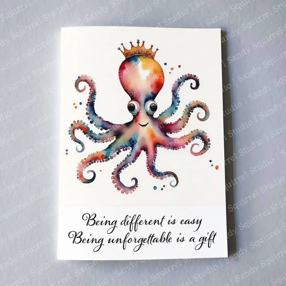 Octojoy Greeting Card Wholesale Notecard