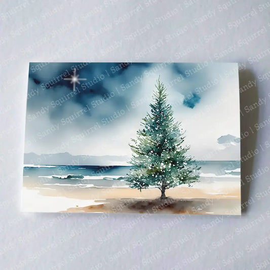 Silent Night Christmas Card Wholesale Notecard