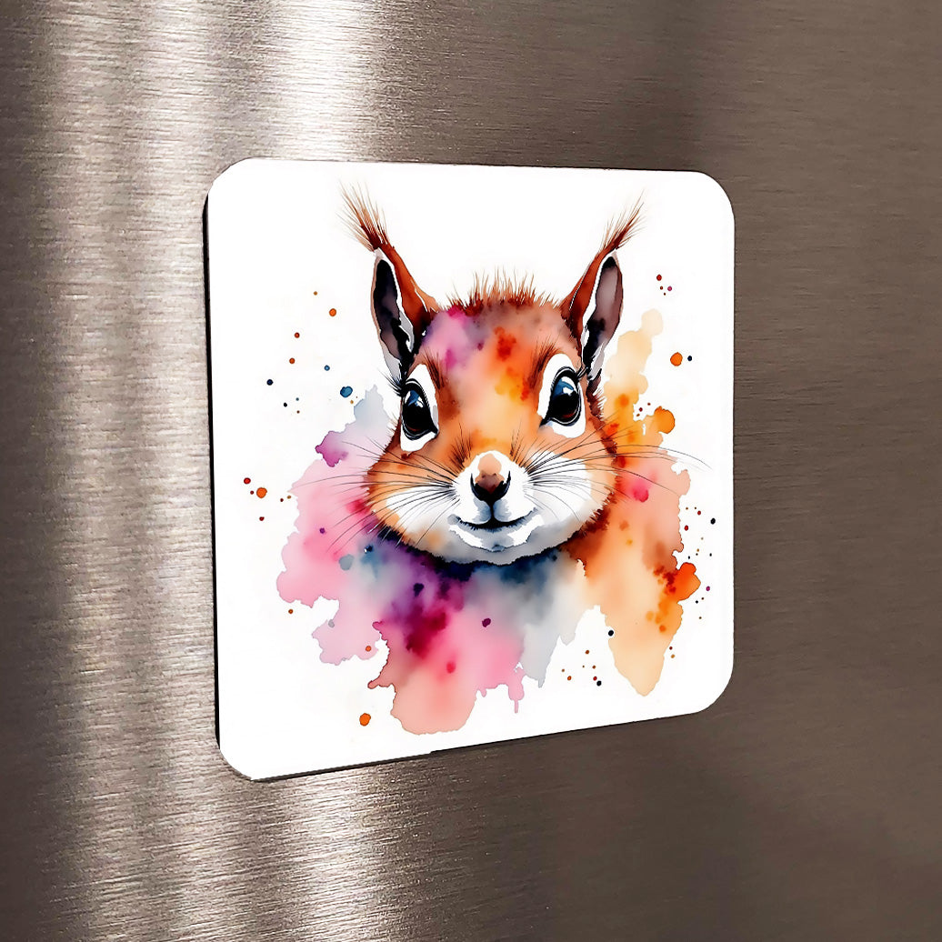 "Squirrelly" Sublimated Image Magnet