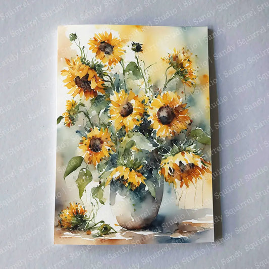 Sunny 5X7 Greeting Card Wholesale Notecard