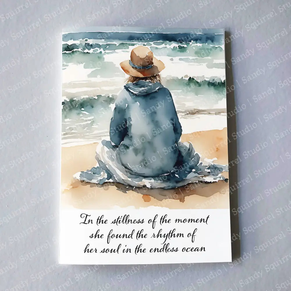 Waiting 5X7 Greeting Card Wholesale Notecard