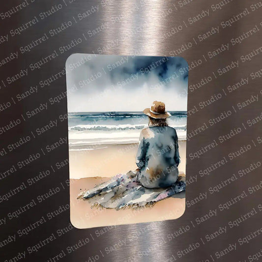 ’Watchful’ Sublimated Image Magnet