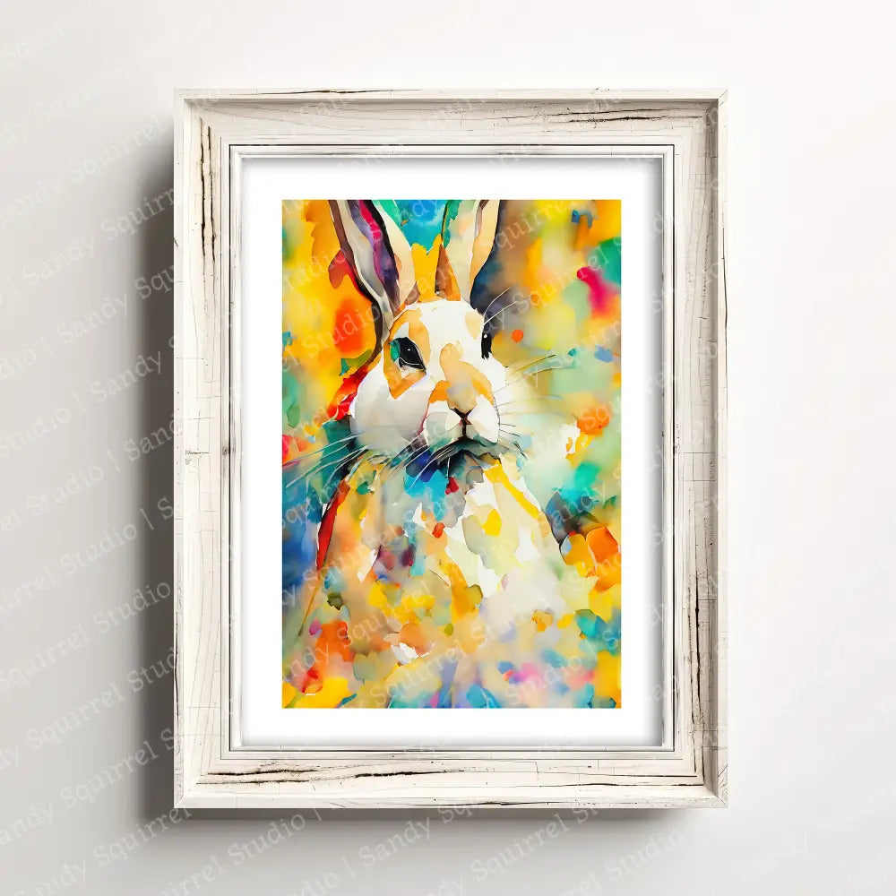 Wholesale Prints - 5X7 Bunny Wonderland Print Art