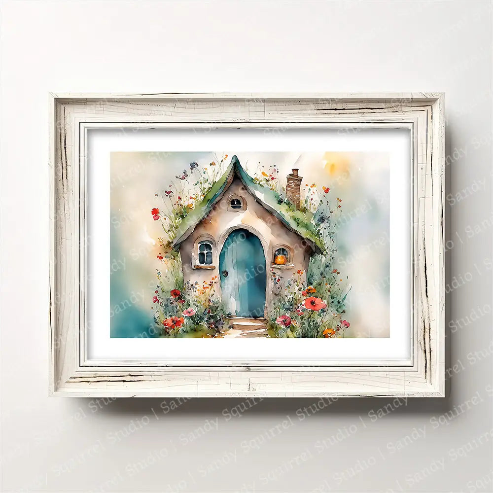 Wholesale Prints - 5X7 Garden Cottage 7X5 Print Art