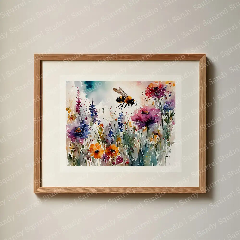 Wholesale Prints - 8X8 / 8X10 Busy Bee 10X8 Print Magnet